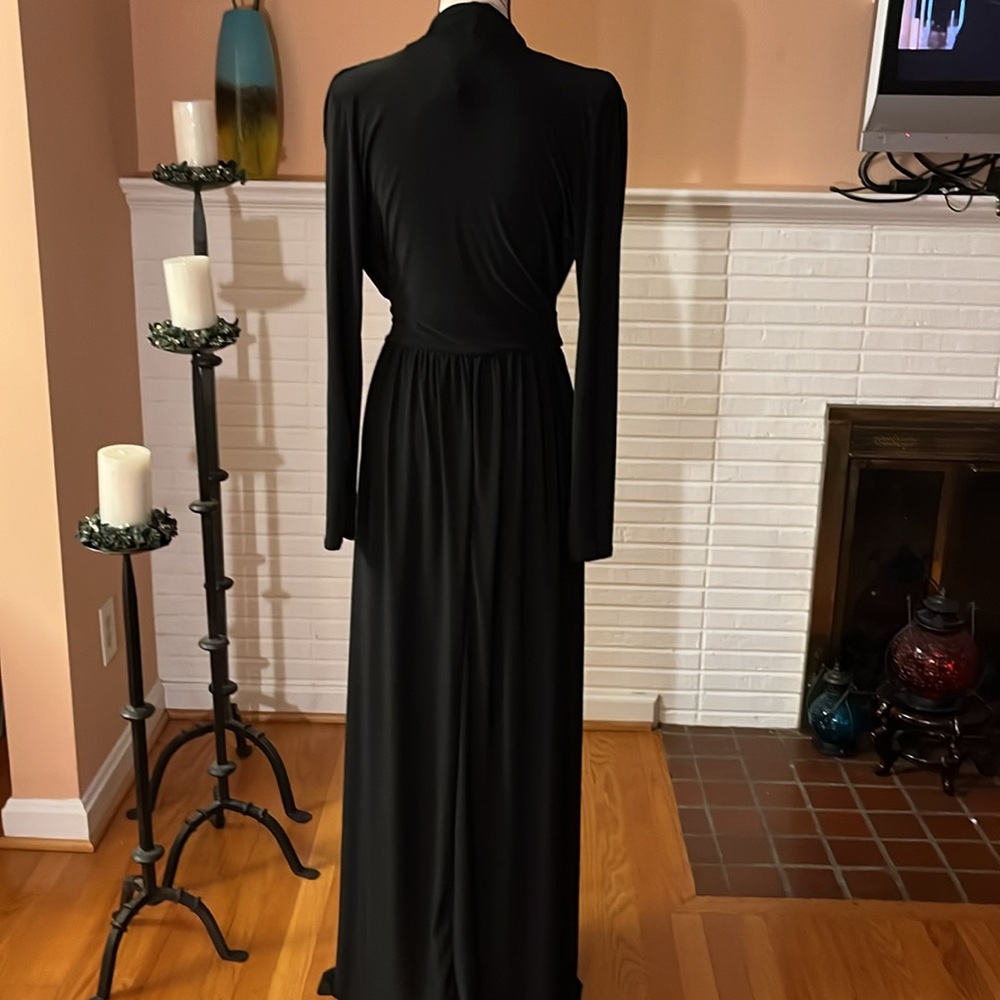 🌺Final Price🌺Fashion Nova Black Spree Maxi Dress - Picture 6 of 11